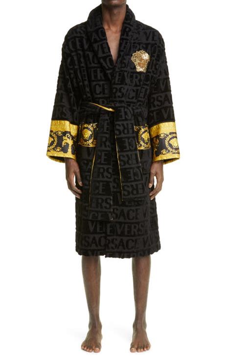 versace womens designer pyjamas|versace multicolor robe.